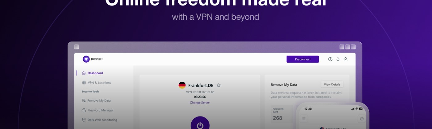 PureVPN cashback banner